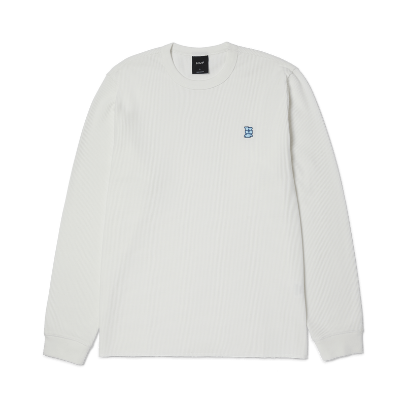 Huf Shrader Long Sleeve T-Shirt Thermal White