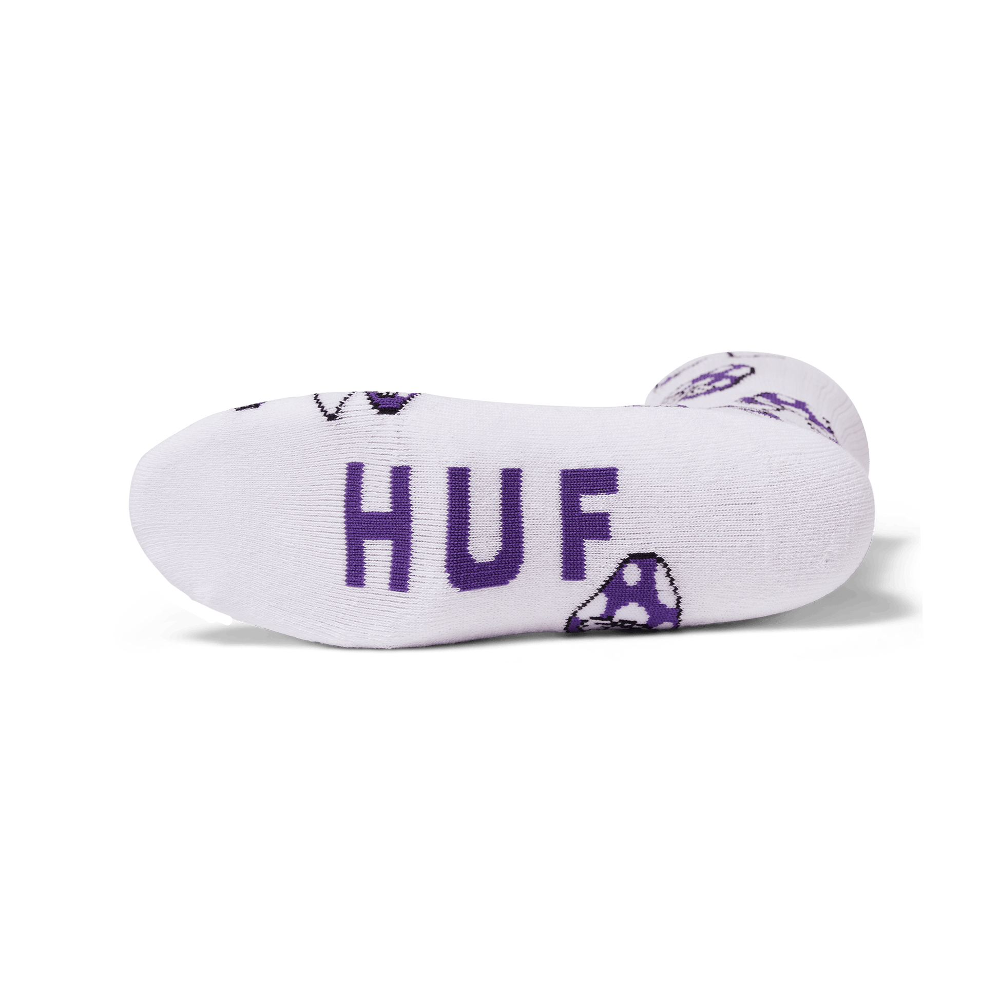 Huf Shrooms Crew Sock Purple