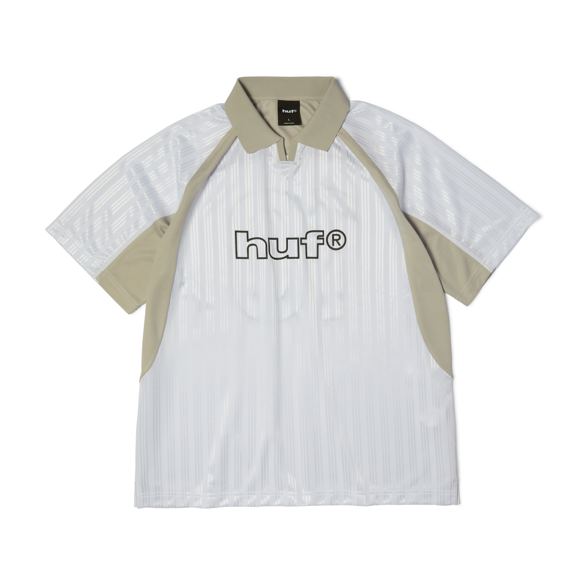 Huf Sideline Soccer Jersey White
