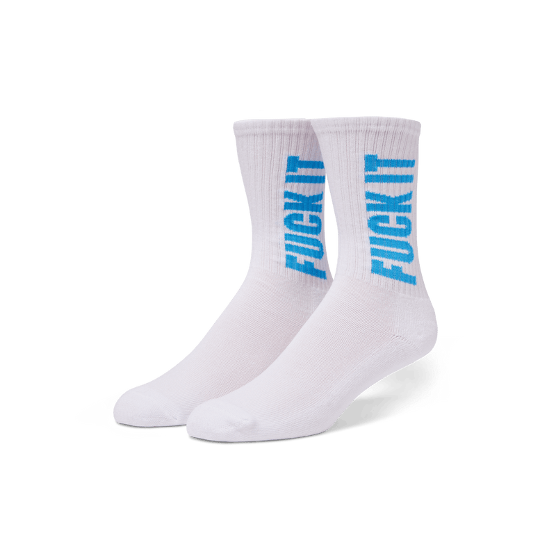 Huf Sidewinder Crew Sock White