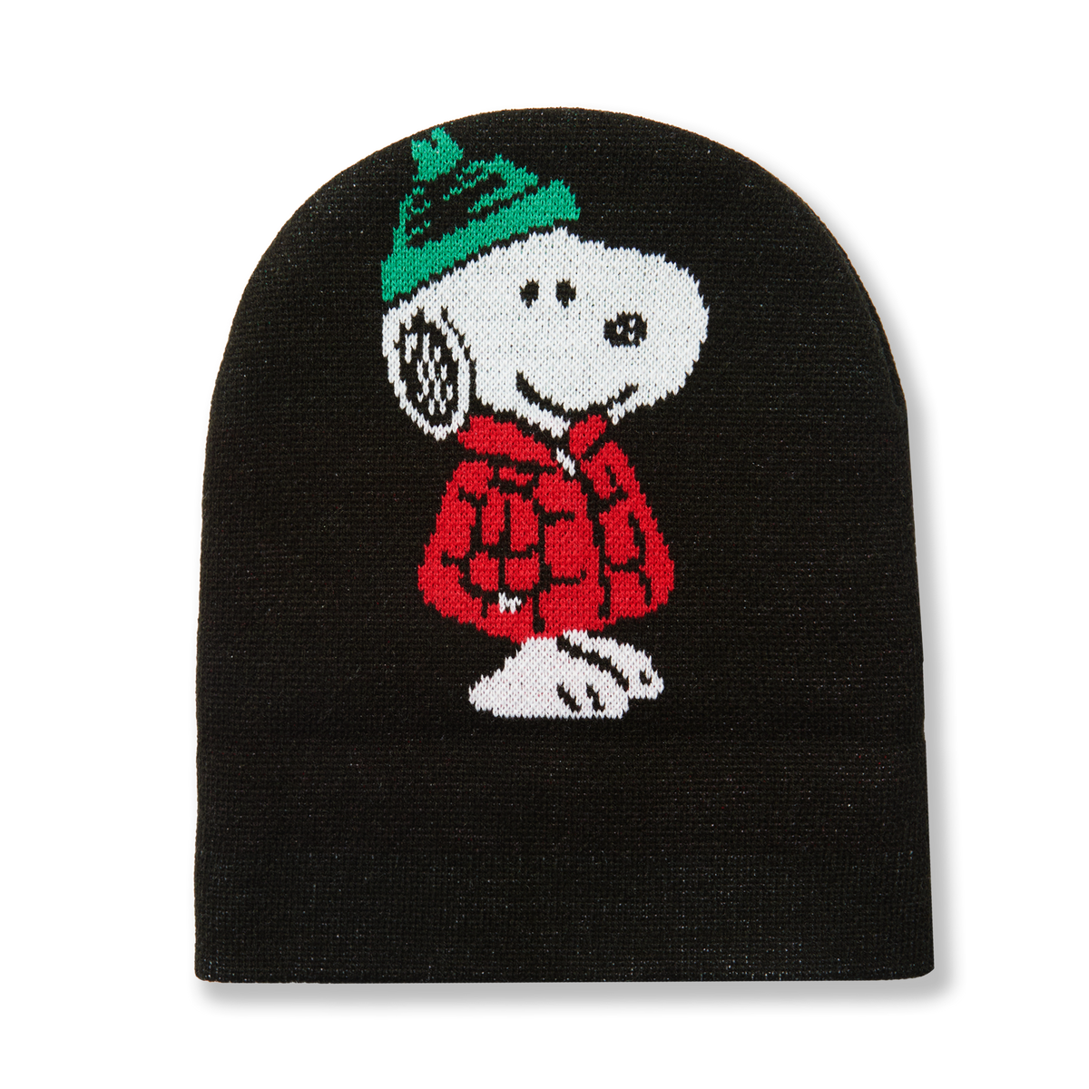 HUF Snoopy Puffer Cuff Beanie Black