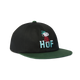 HUF Snoopy Puffer Snapback Hat Black