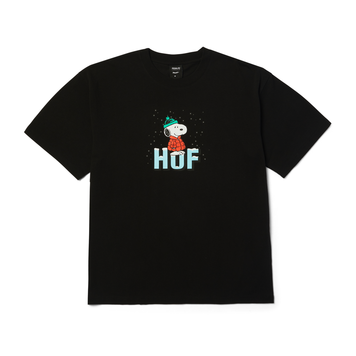 HUF Snoopy Puffer T-Shirt Black