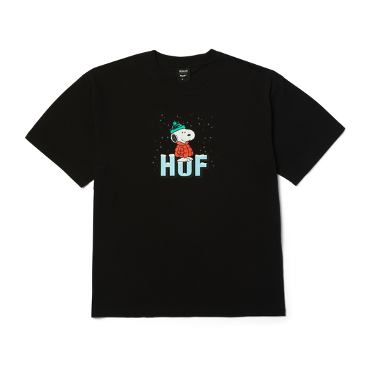 HUF Snoopy Puffer T-Shirt Black