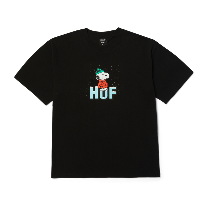 HUF Snoopy Puffer T-Shirt Black