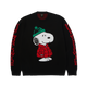 HUF Snoopy Puffer Sweater Black