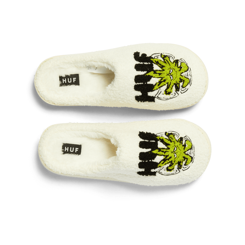 Huf Snow Angel Fuzzy Slipper Natural