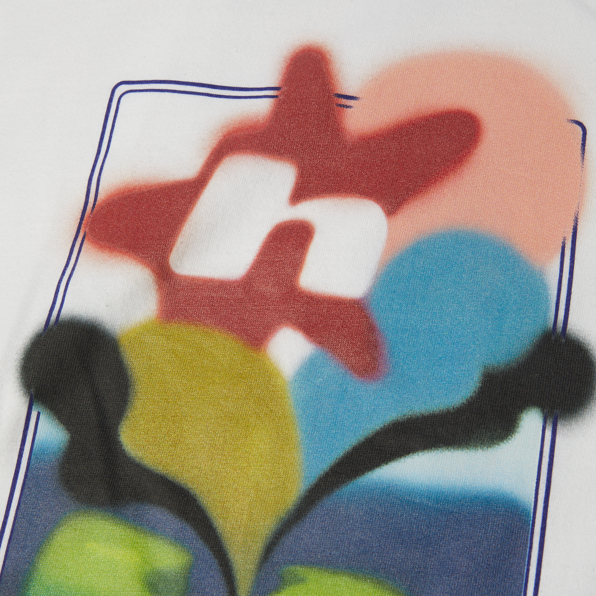 Huf Soft Focus T-Shirt Arctic Blue