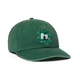 Huf Sol Denim 6-Panel Curved-Visor Washed Hat Forest Green