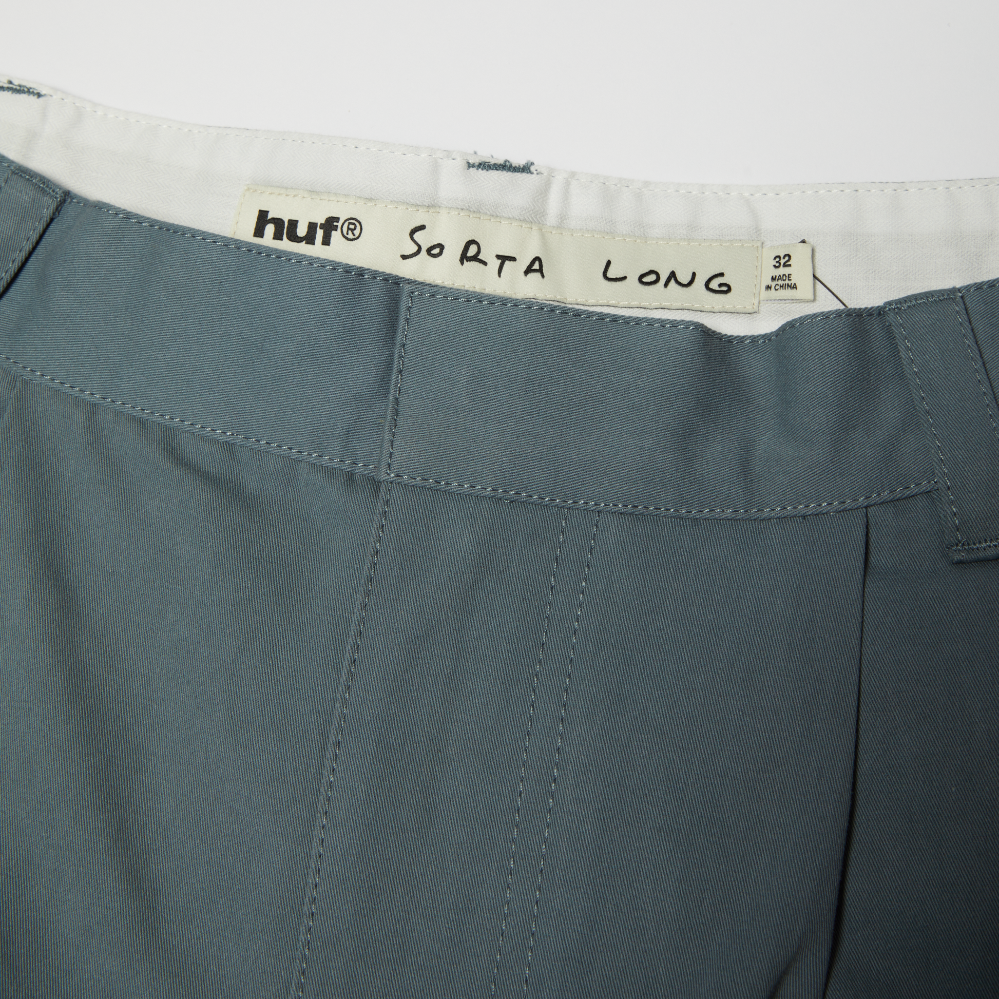 Huf Sorta Long Chino Short Oil Blue