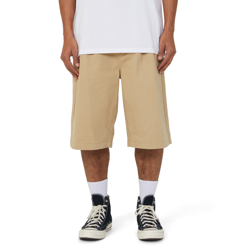 Huf Sorta Long Chino Short Tan
