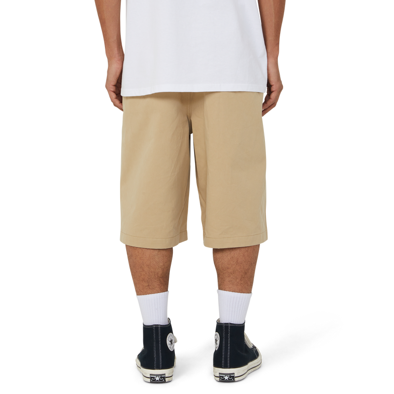 Huf Sorta Long Chino Short Tan