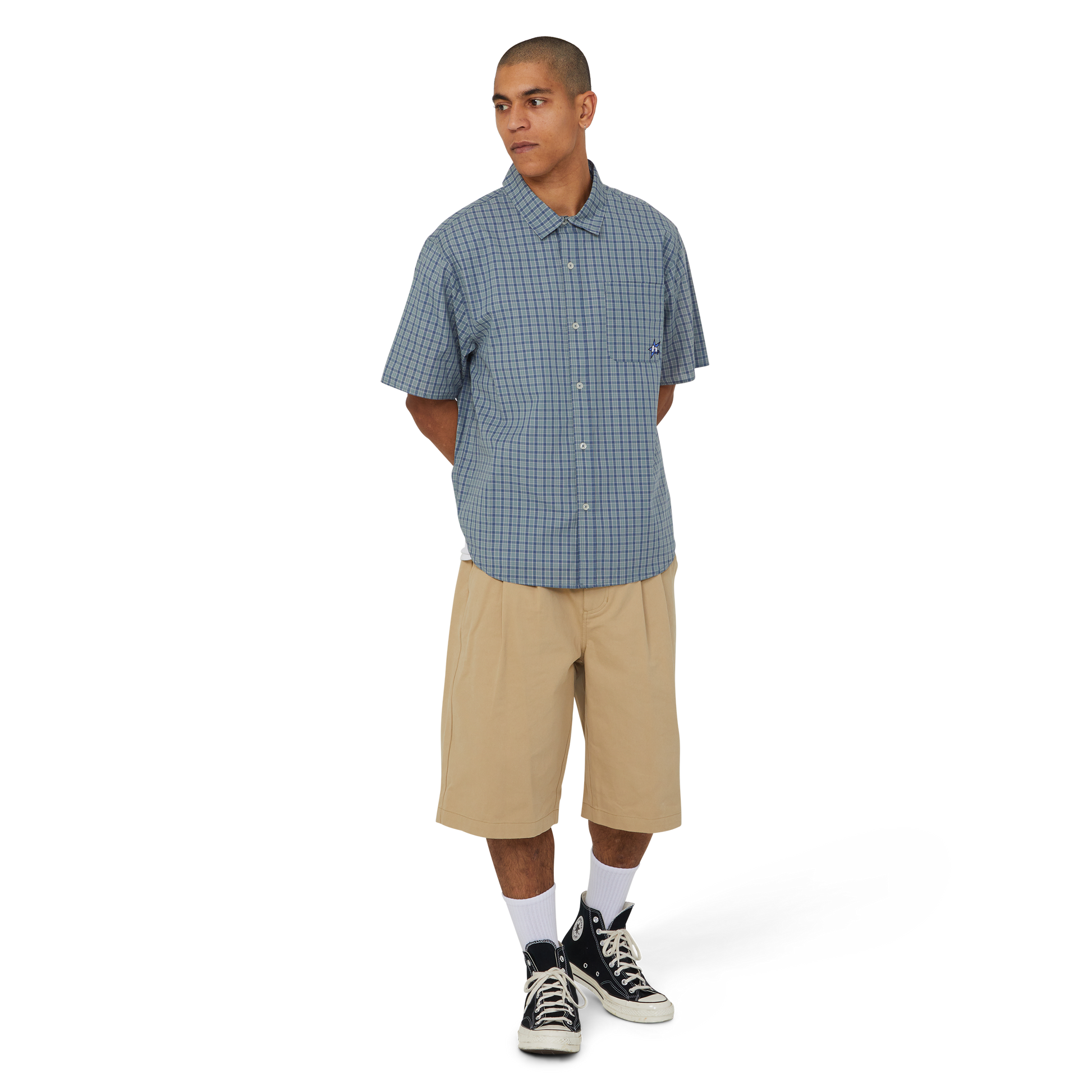 Huf Sorta Long Chino Short Tan