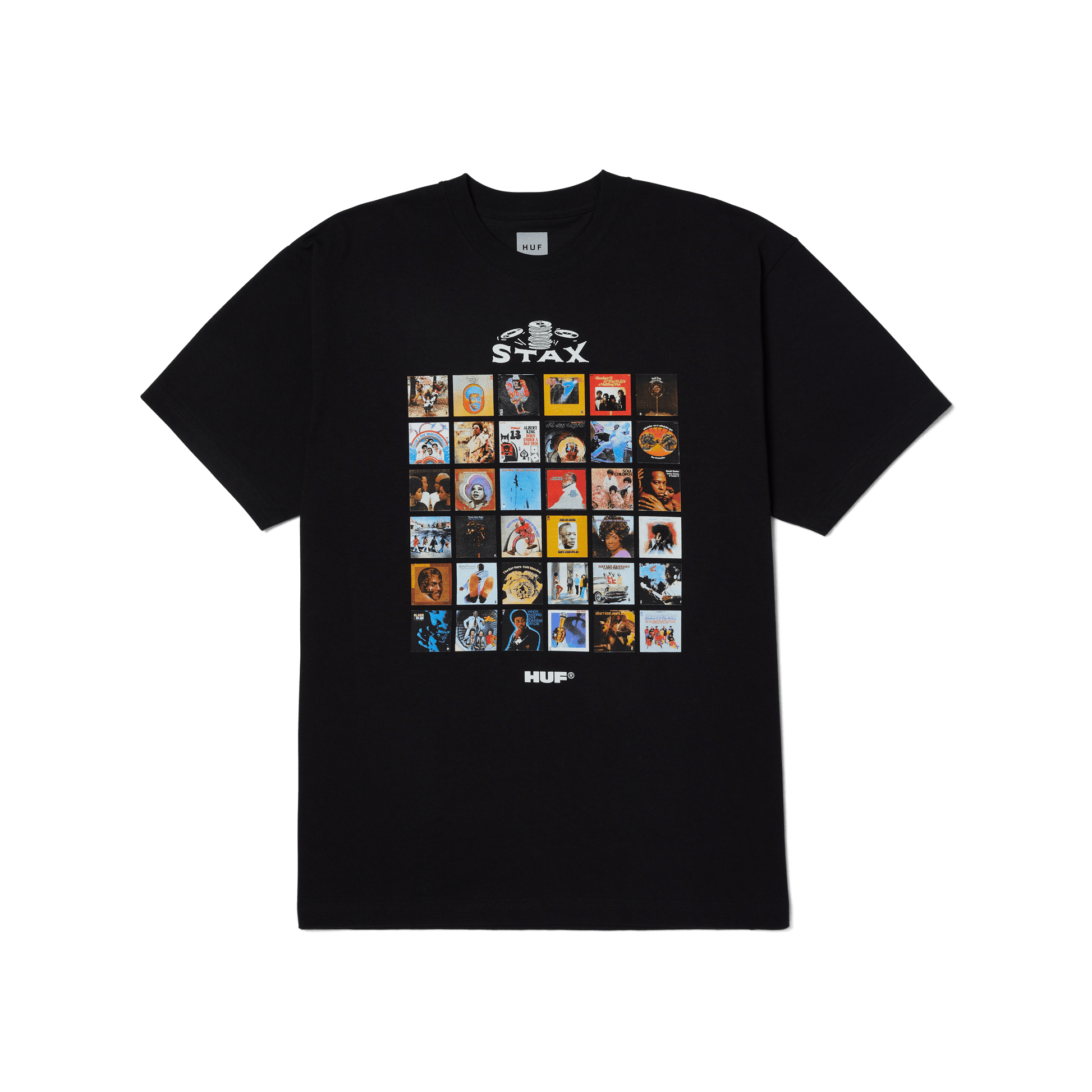Huf Soulsville Usa T-Shirt Black