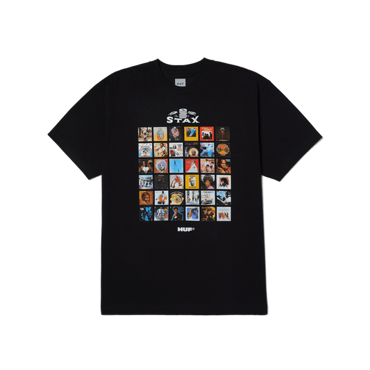 Huf Soulsville Usa T-Shirt Black