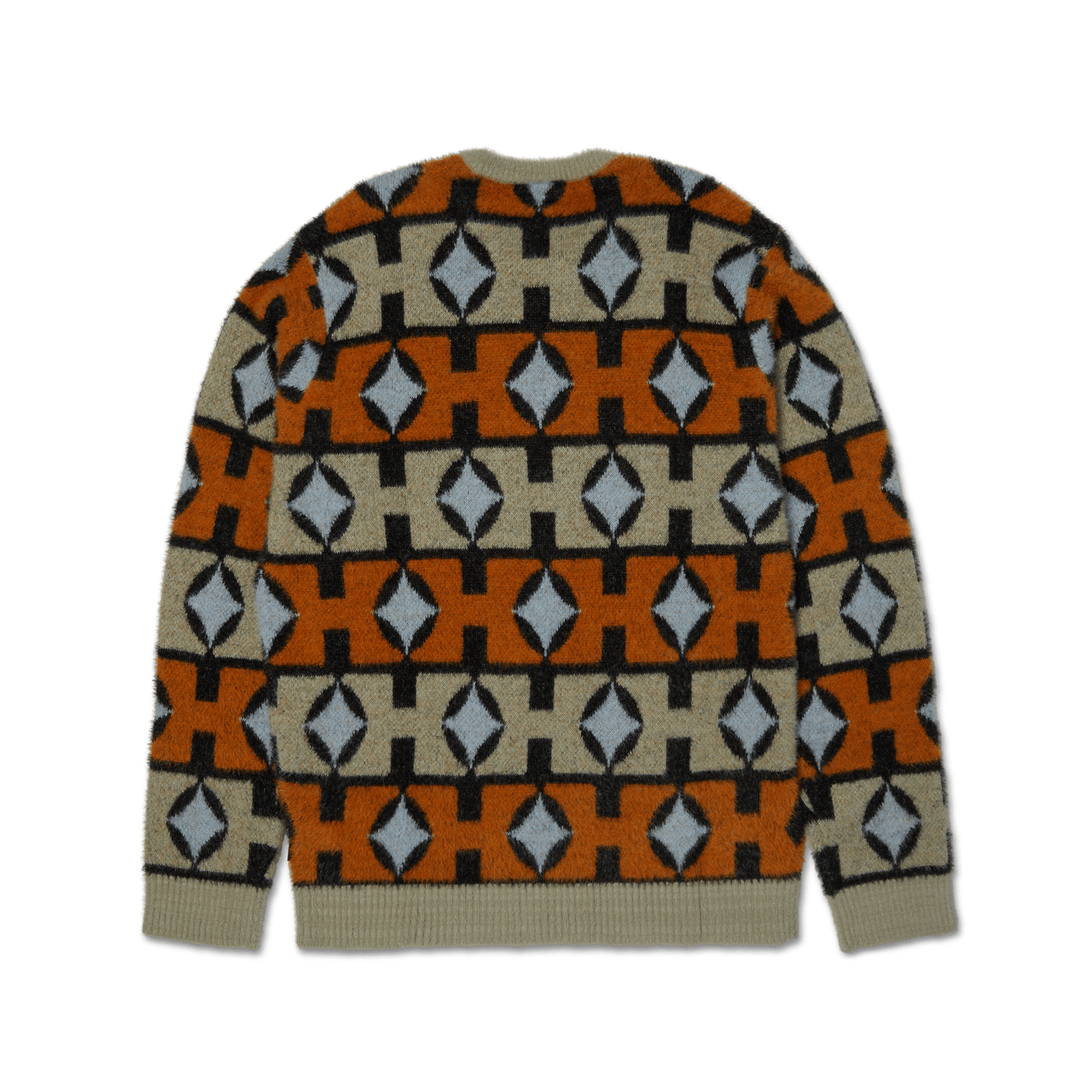 Huf Space Age Crewneck Sweater Sunset