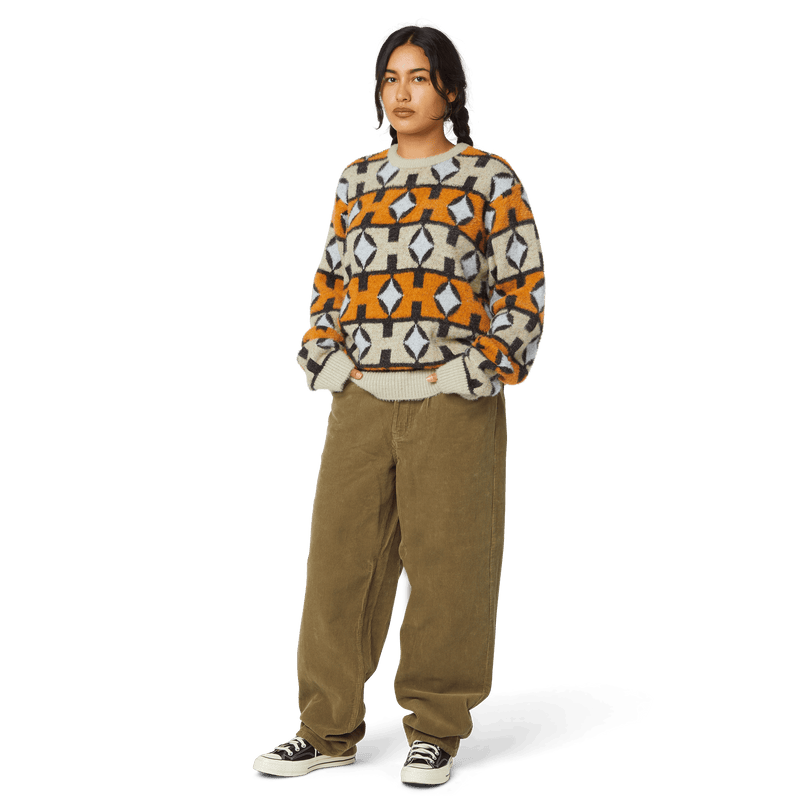 Huf Space Age Crewneck Sweater Sunset