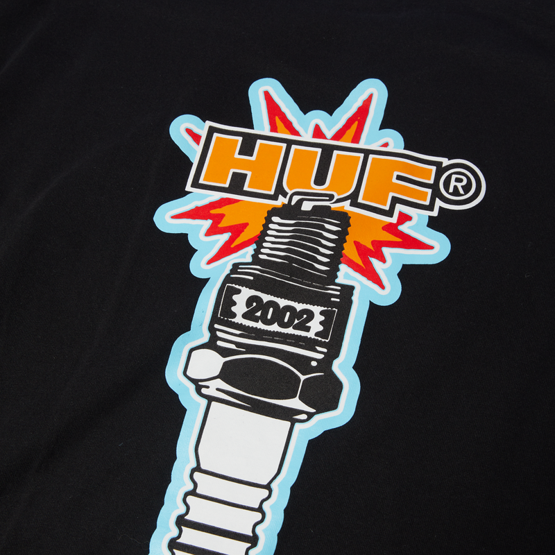 Huf Spark It Up T-Shirt Black