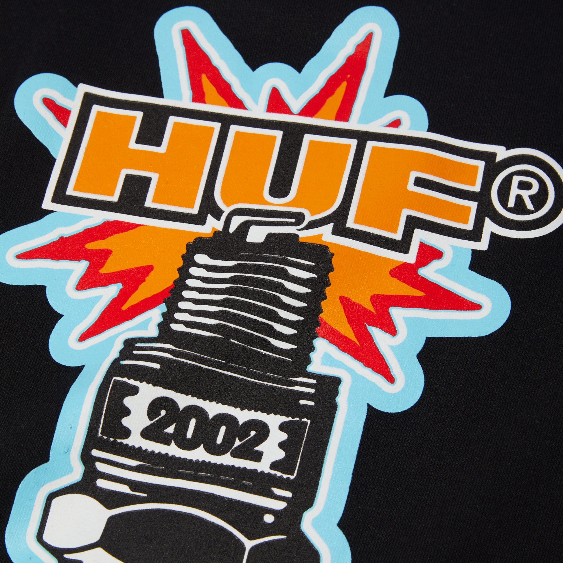 Huf Spark It Up T-Shirt Black