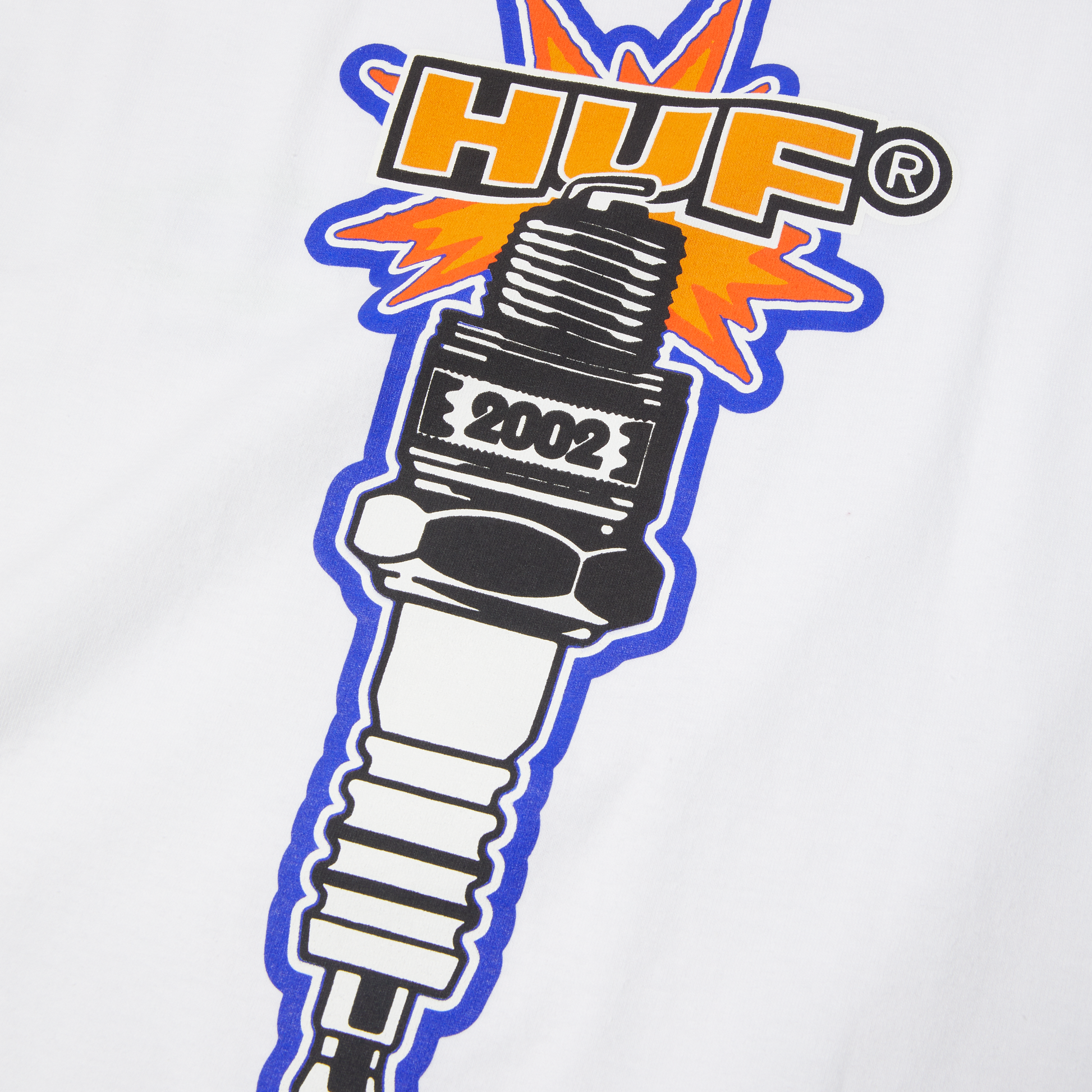 Huf Spark It Up T-Shirt White