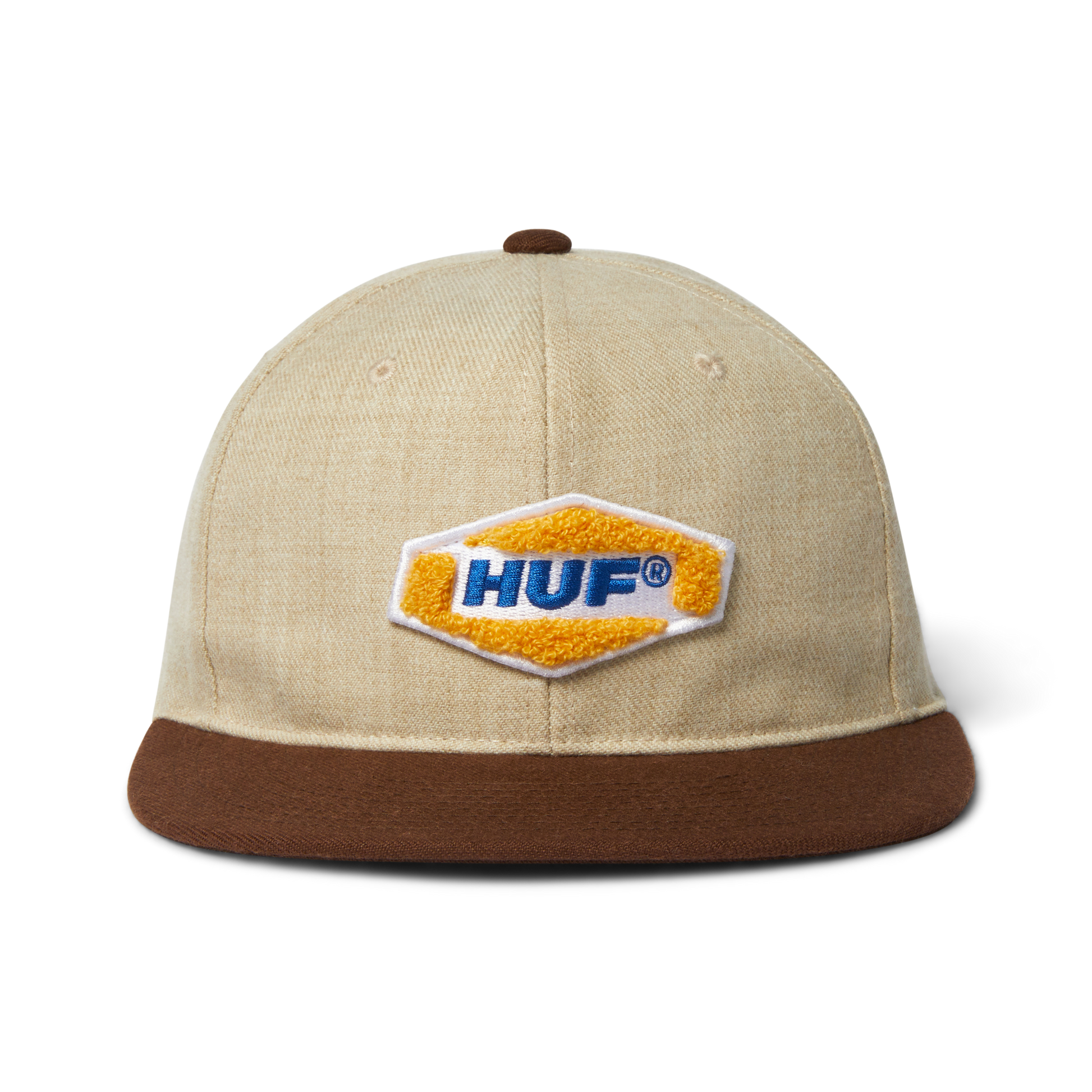 Huf Sparked Snapback Hat Cream