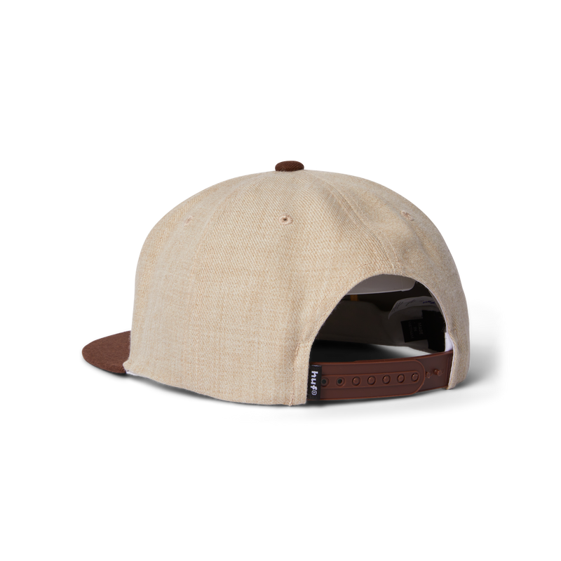 Huf Sparked Snapback Hat Cream