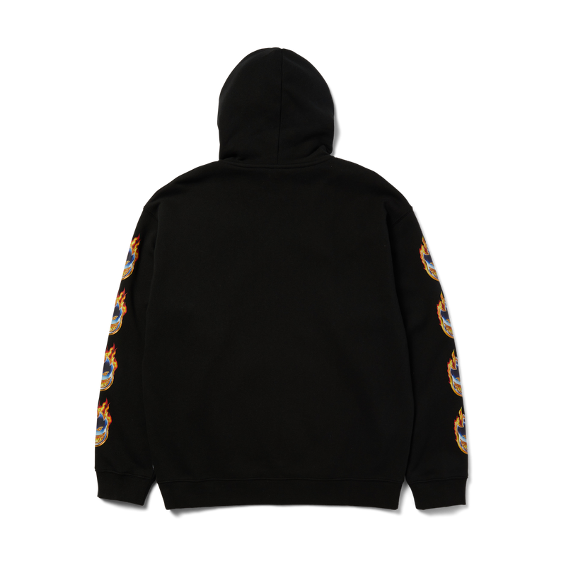Huf Huf X Spitfire Chrome Head Full-Zip Hoodie Black