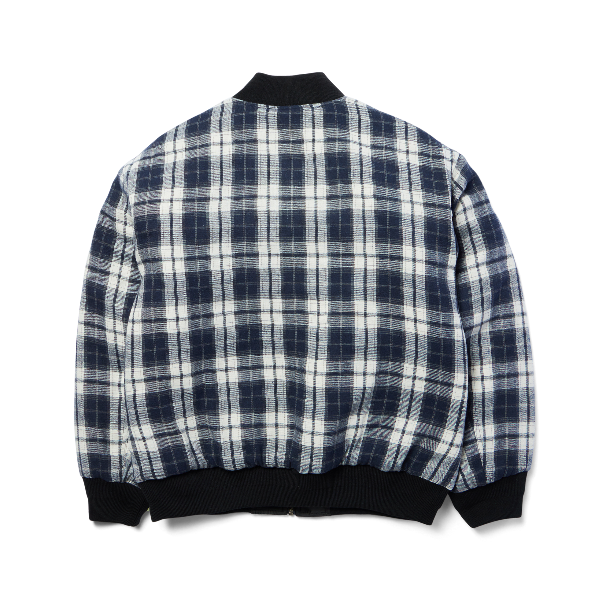 Huf Huf X Spitfire Reversible Plaid Jacket Navy/Black