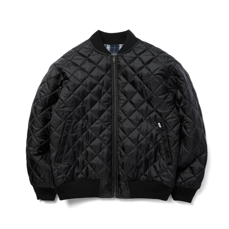Huf Huf X Spitfire Reversible Plaid Jacket Navy/Black