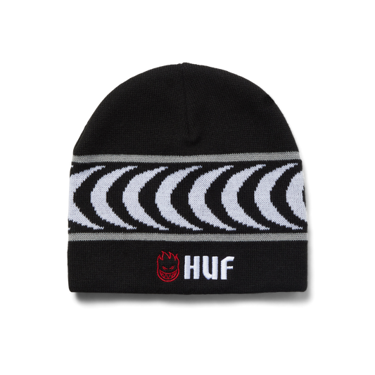 Huf Huf X Spitfire Skull Beanie Black