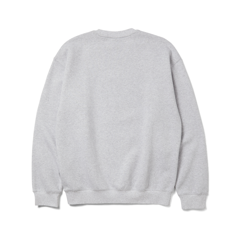 Huf Huf X Spitfire Union Crewneck Sweatshirt Heather Grey