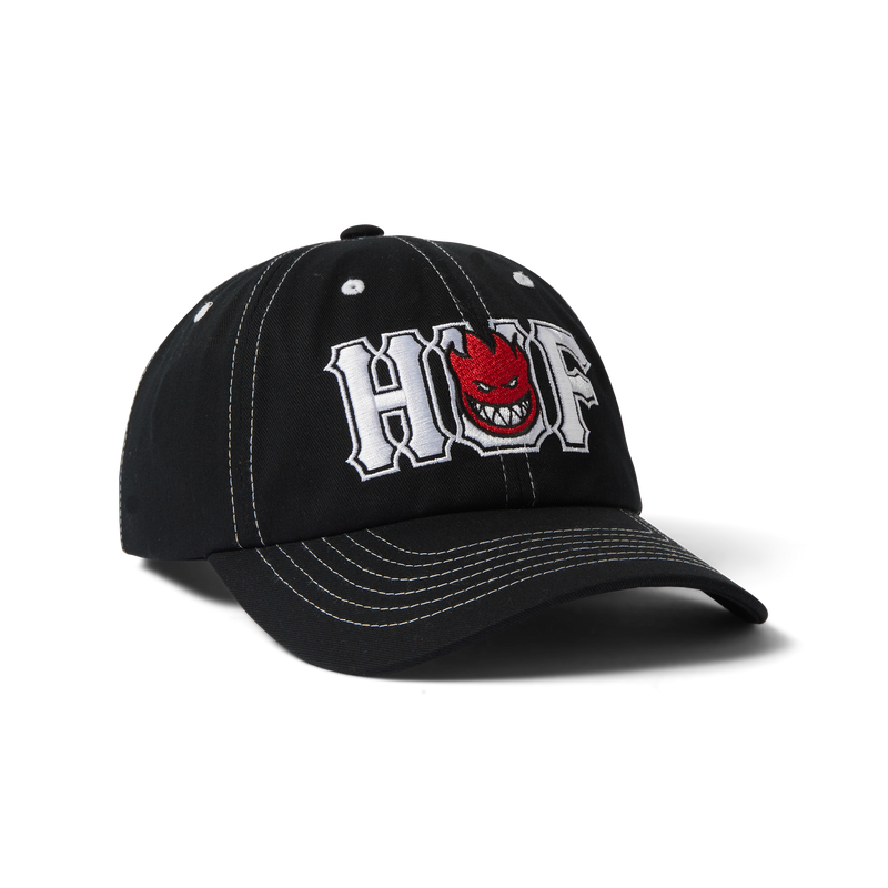Huf Huf X Spitfire Union Snapback Hat Black