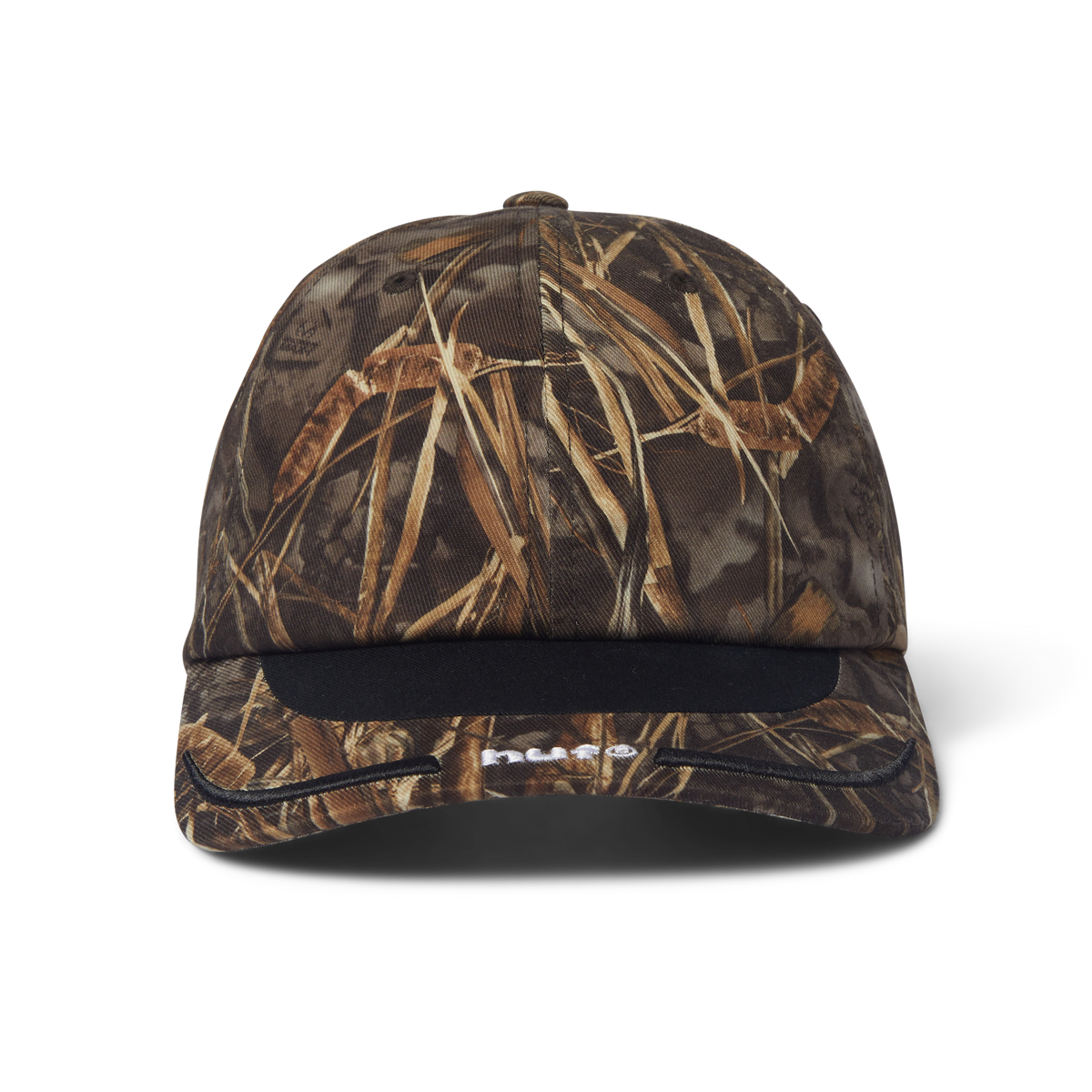 HUF Splinter Multi Panel Strapback Hat Camo