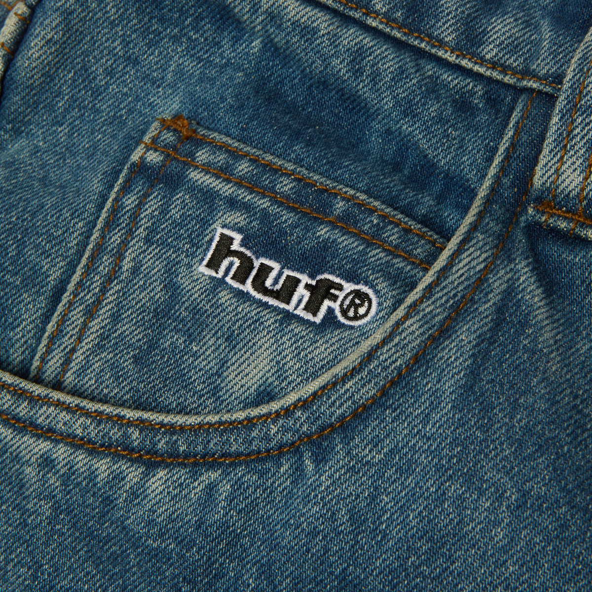 HUF Kenny Scharf Spray Guys Denim Short