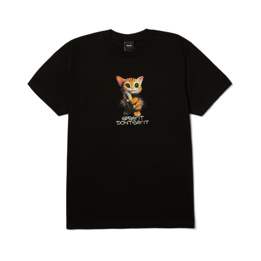 Huf Spray It T-Shirt Black