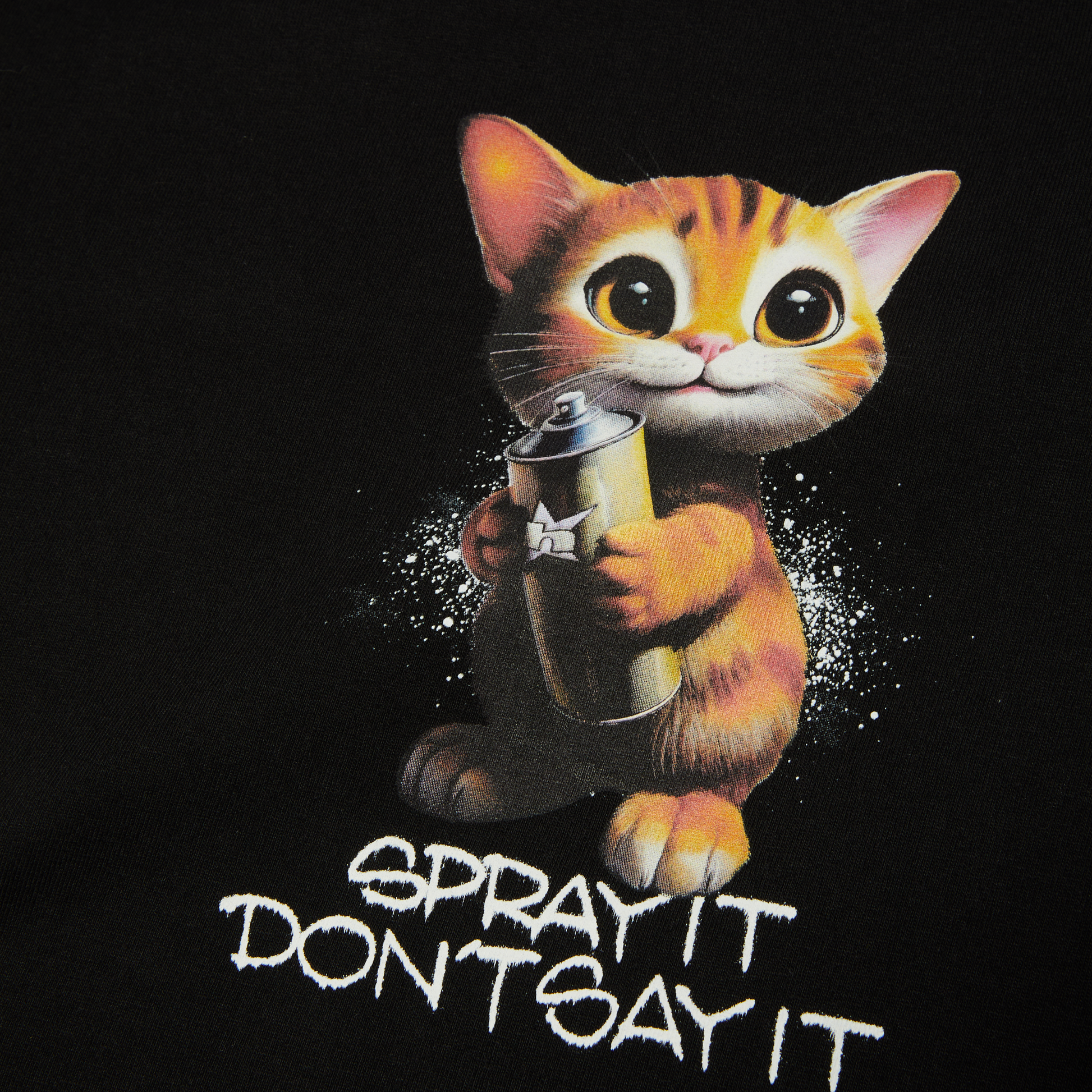 Huf Spray It T-Shirt Black