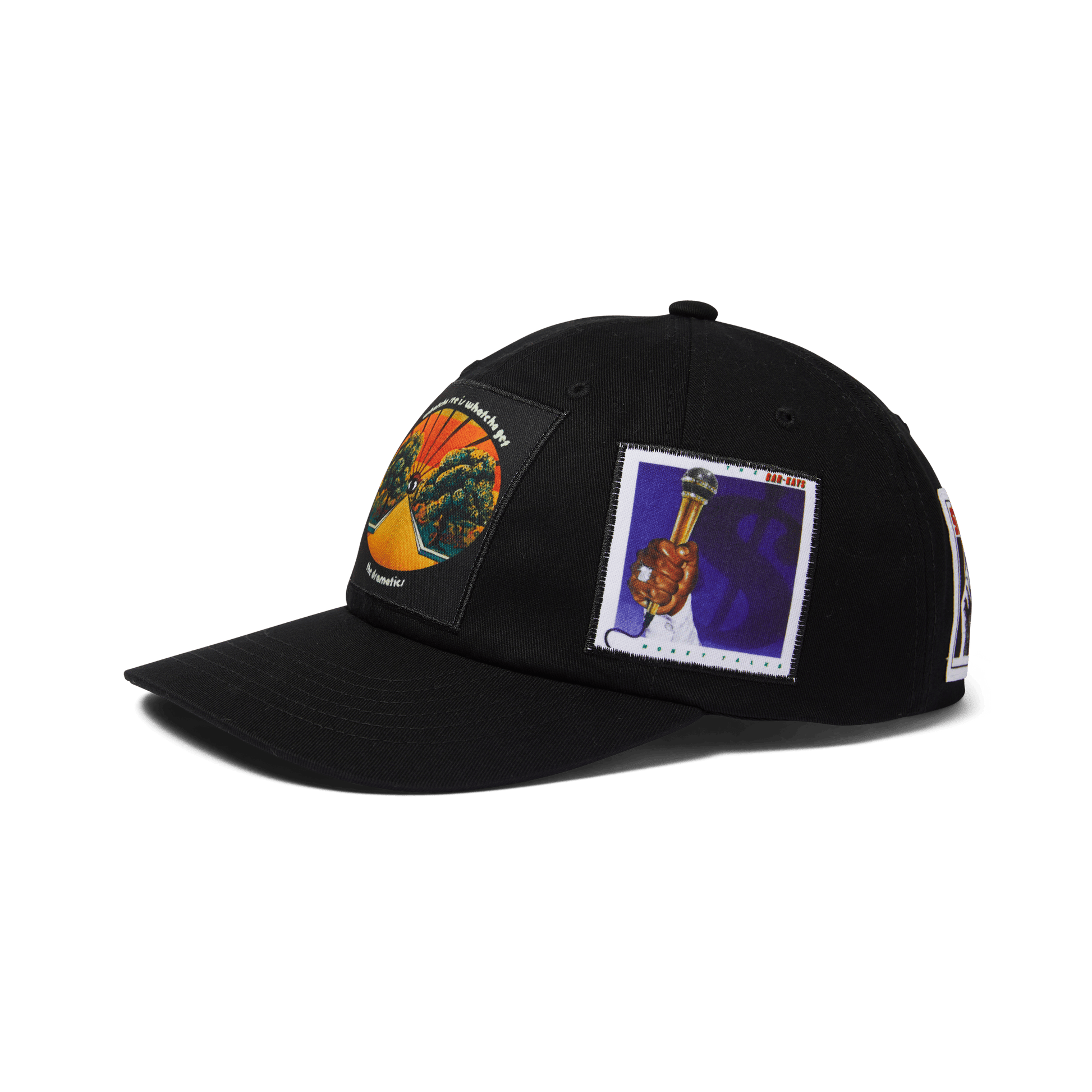 Huf Stax Patches Snapback Black