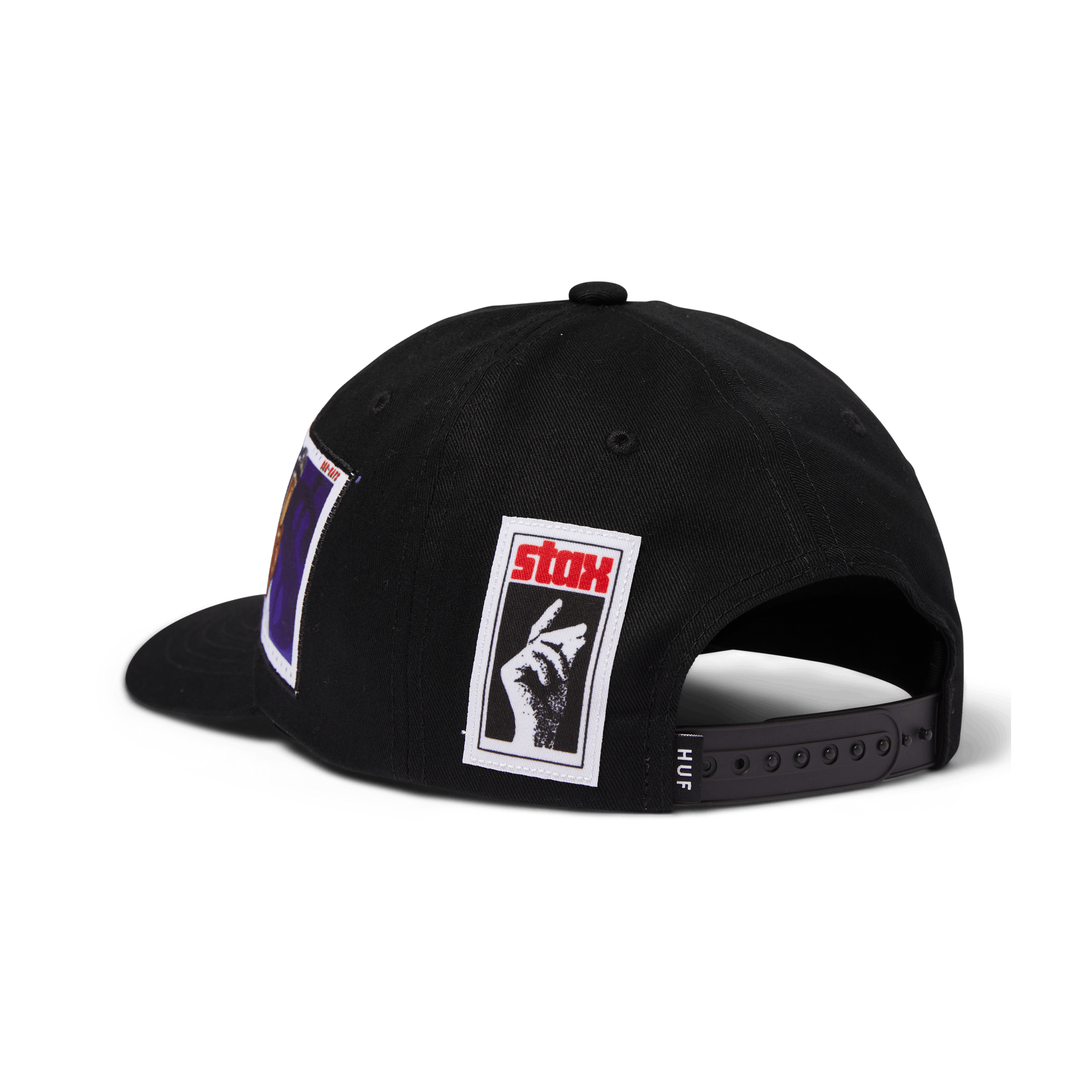 Huf Stax Patches Snapback Black