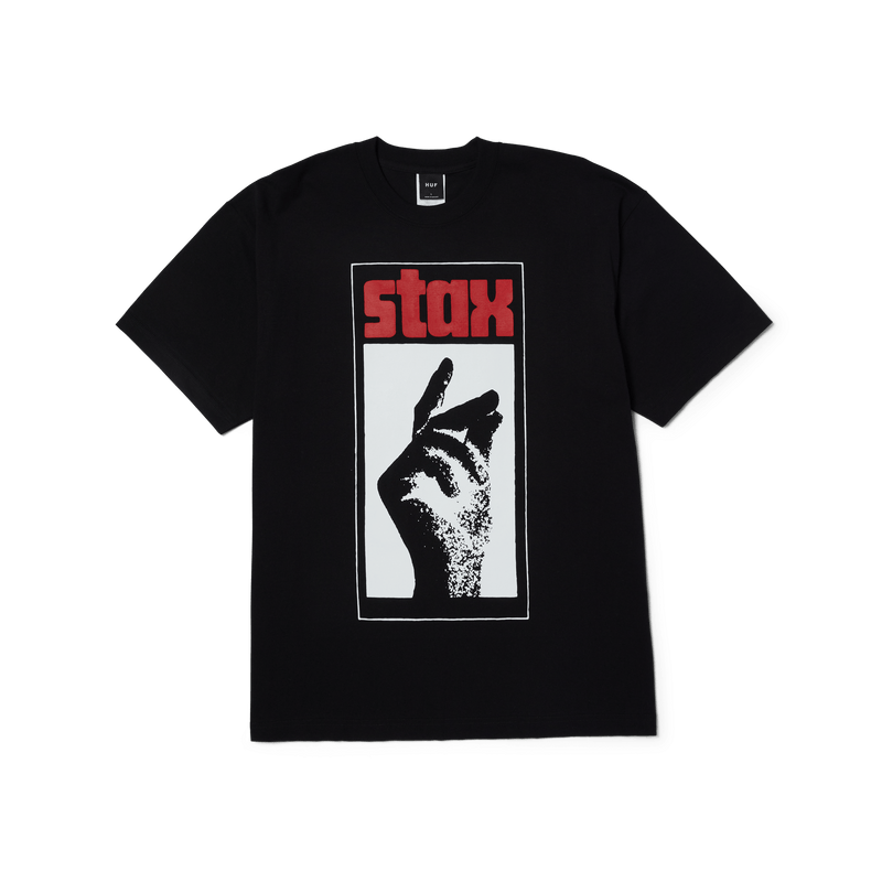 Huf Stax Snap T-Shirt Black