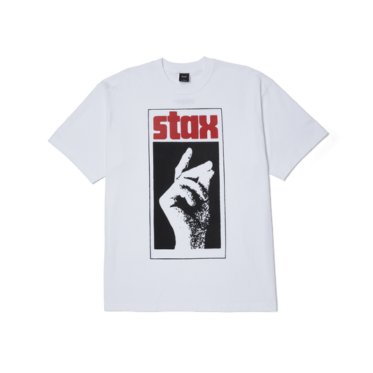 Huf Stax Snap T-Shirt White