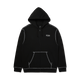 HUF Stretch Full-Zip Hoodie Black