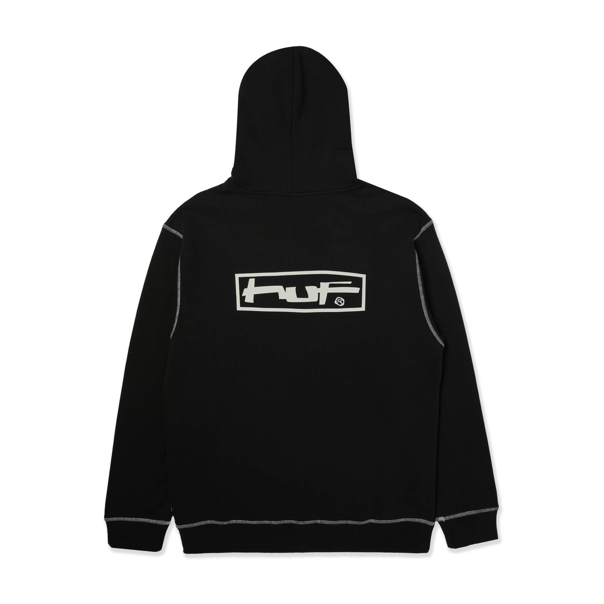 HUF Stretch Full-Zip Hoodie Black
