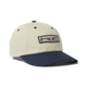 HUF Stretch Logo 6-Panel Curved Visor Hat Bleach