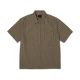 HUF Stretch Micro Plaid Shirt Clay