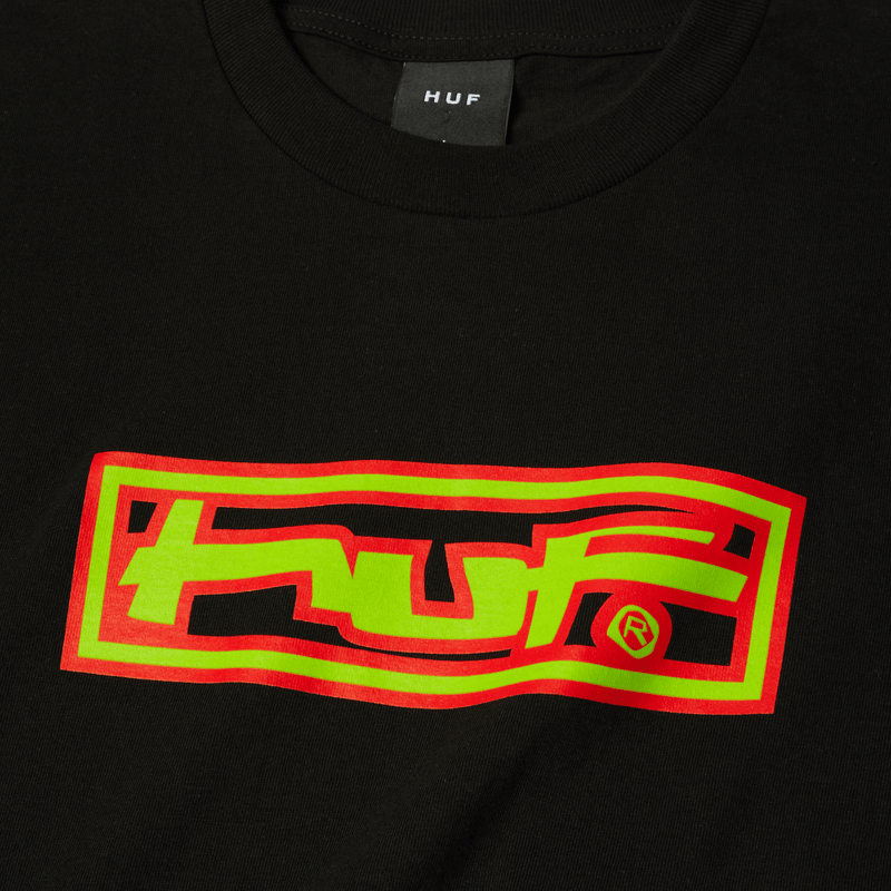 HUF Stretch T-Shirt Black