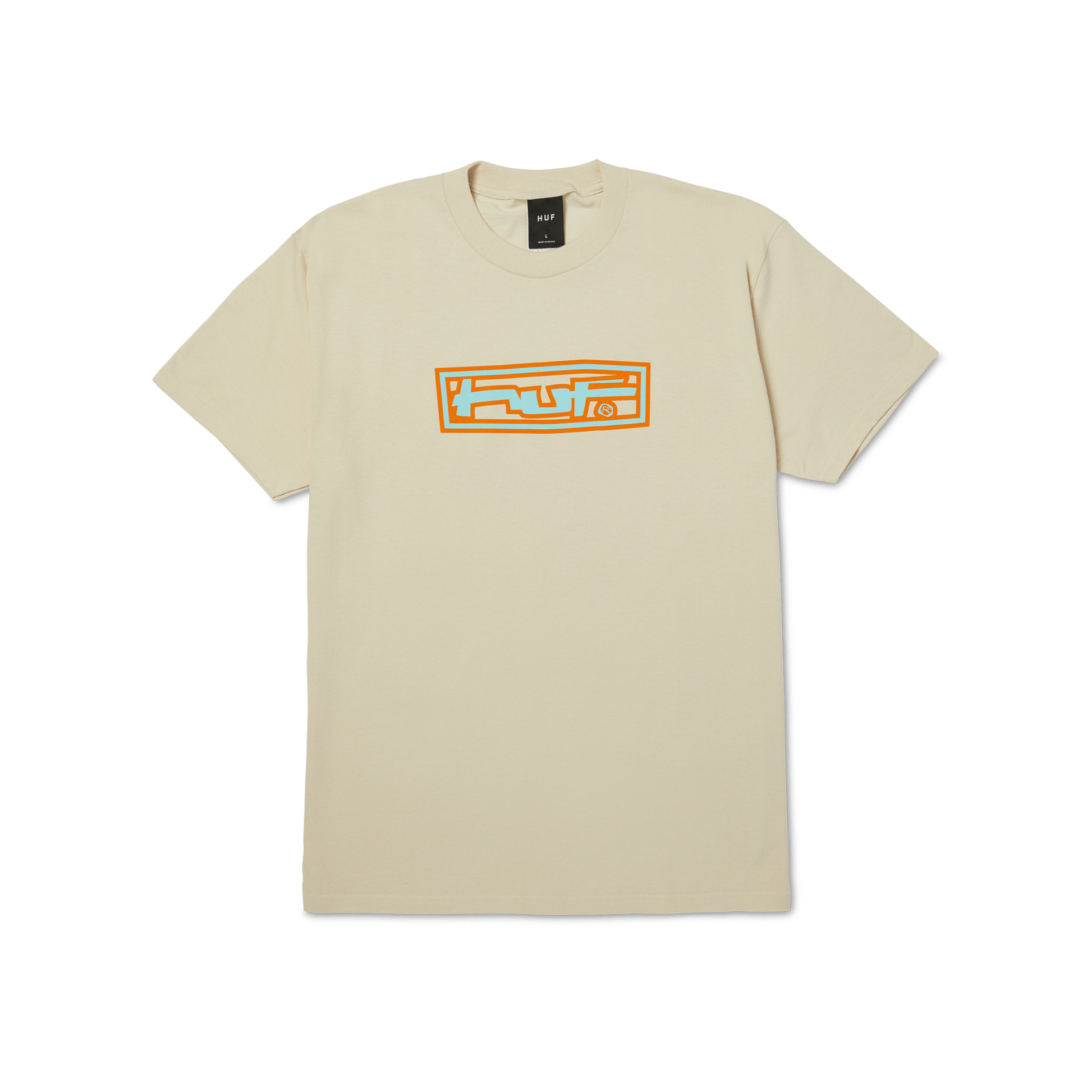 HUF Stretch T-Shirt Cream