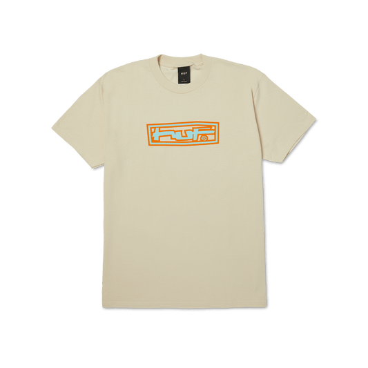 HUF Stretch T-Shirt Cream