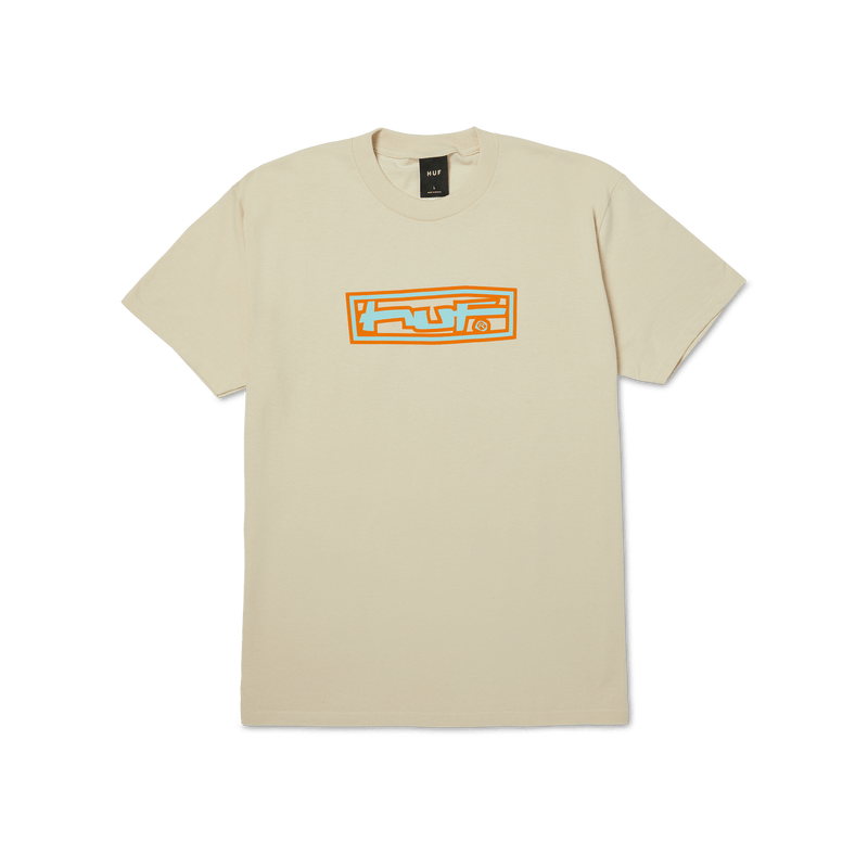 HUF Stretch T-Shirt Cream