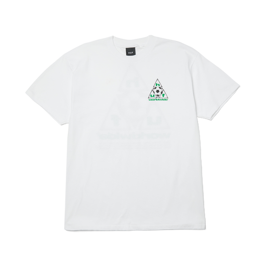 Huf Striker Triple Triangle T-Shirt White