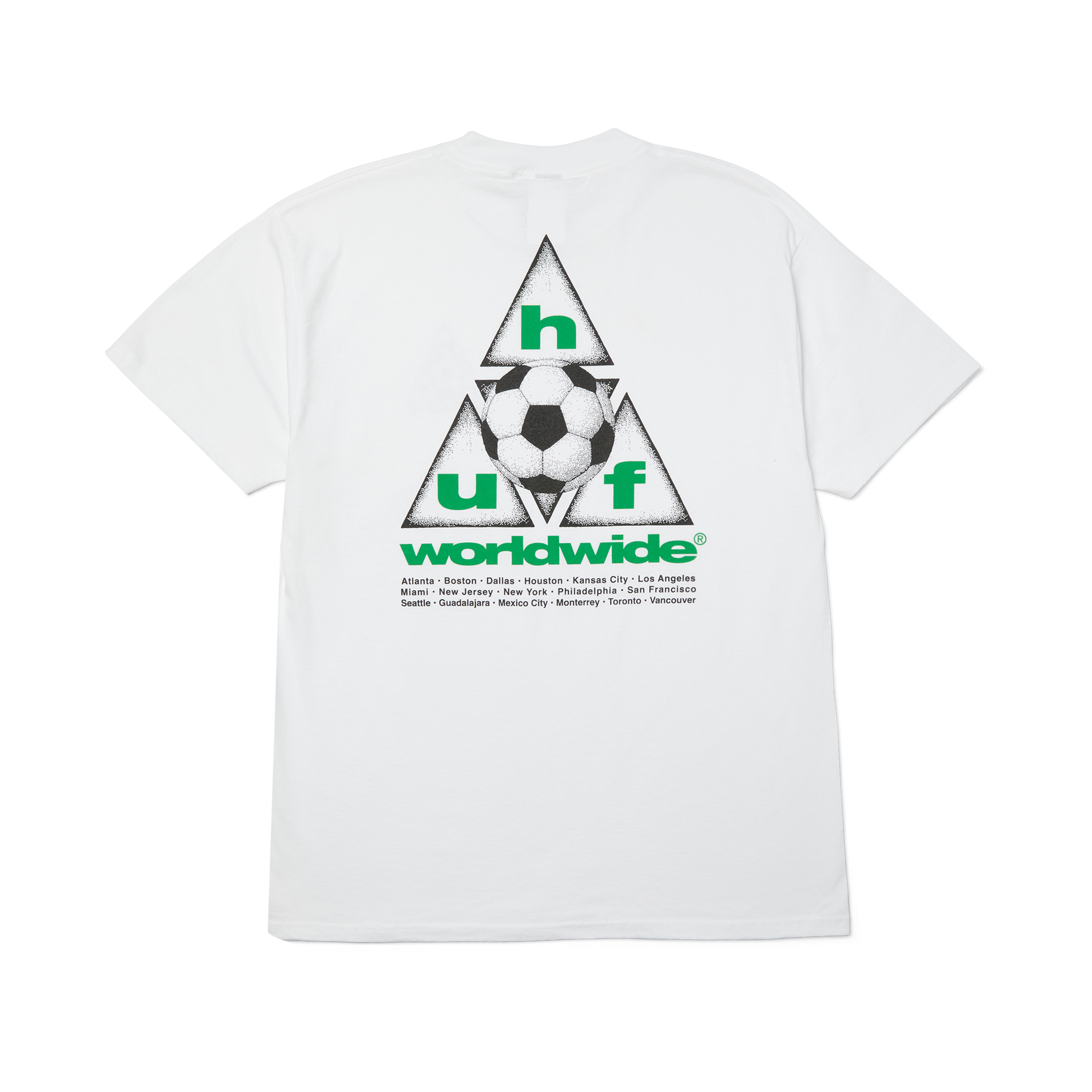 Huf Striker Triple Triangle T-Shirt White
